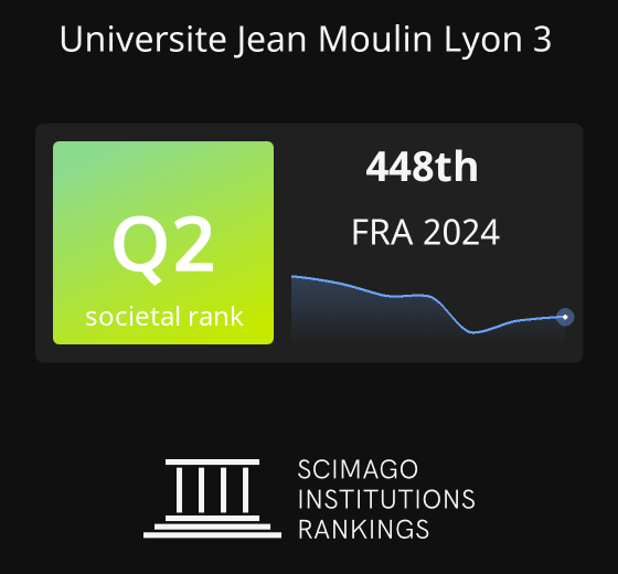 Universite Jean Moulin Lyon 3 * Ranking